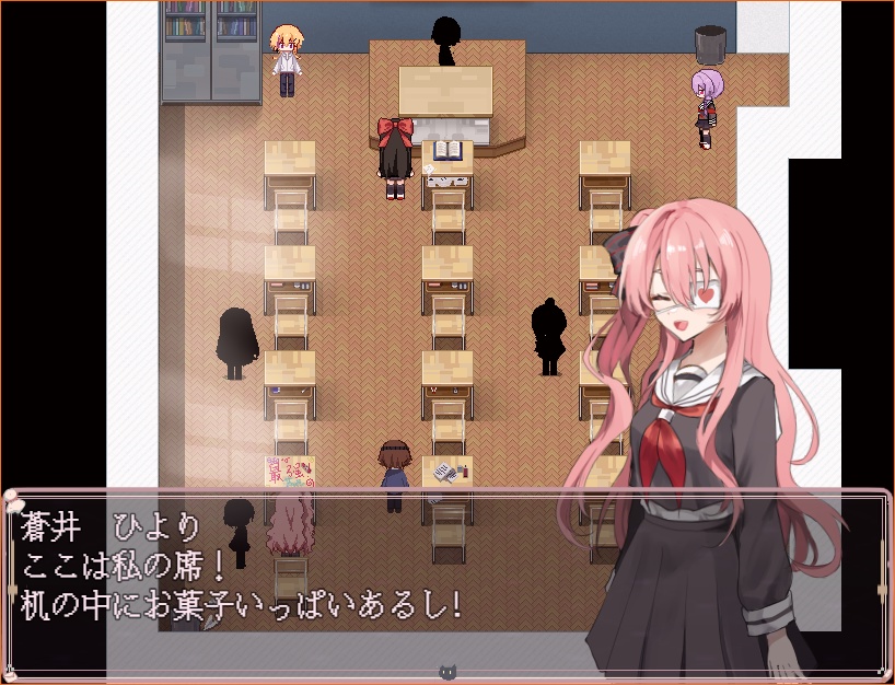 【デモ版】Blind spot/裏世界に閉じ込められた少女のフリーホラーゲ