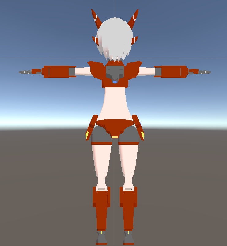 【VRChat想定アバター】S-15