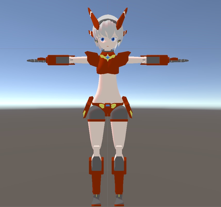 【VRChat想定アバター】S-15