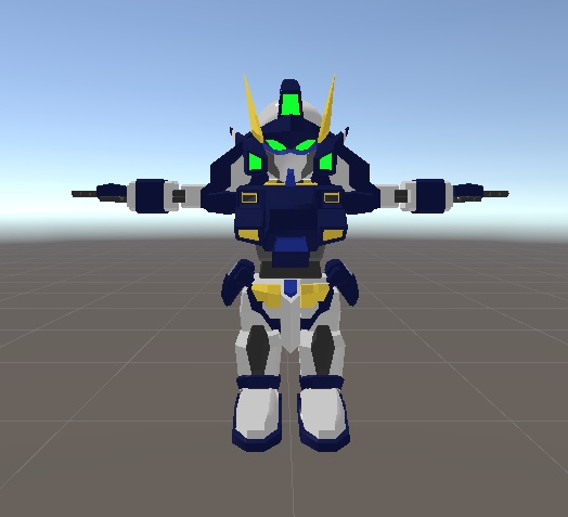 【VRChat想定アバター】SDロボ スカイラピス