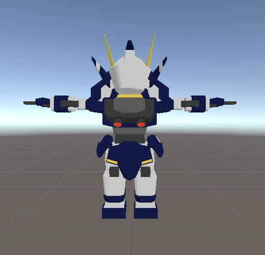 【VRChat想定アバター】SDロボ スカイラピス