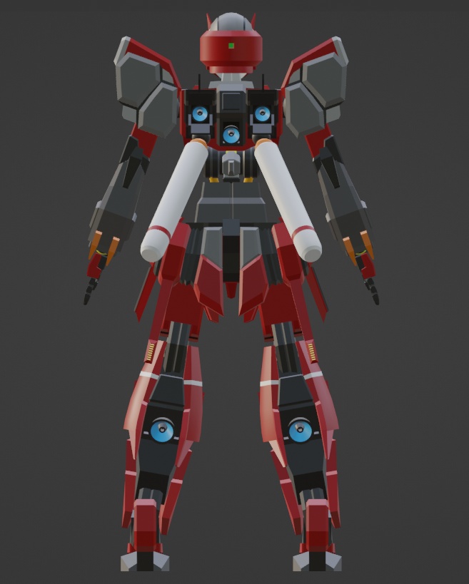 〈~4/30半額セール中!〉レッドオーガ【VRC向け3Dモデル】