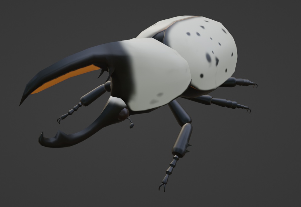 【VRChat想定】カブトムシDXセット