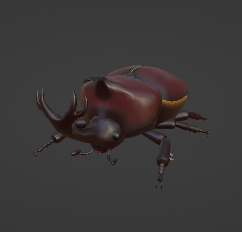 【VRChat想定】カブトムシDXセット