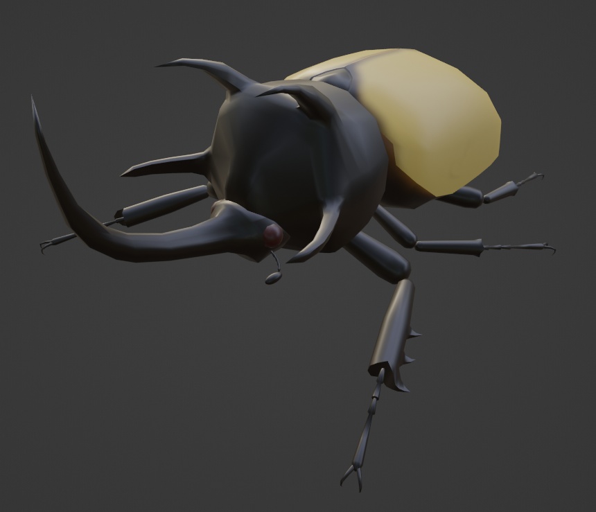 【VRChat想定】カブトムシDXセット