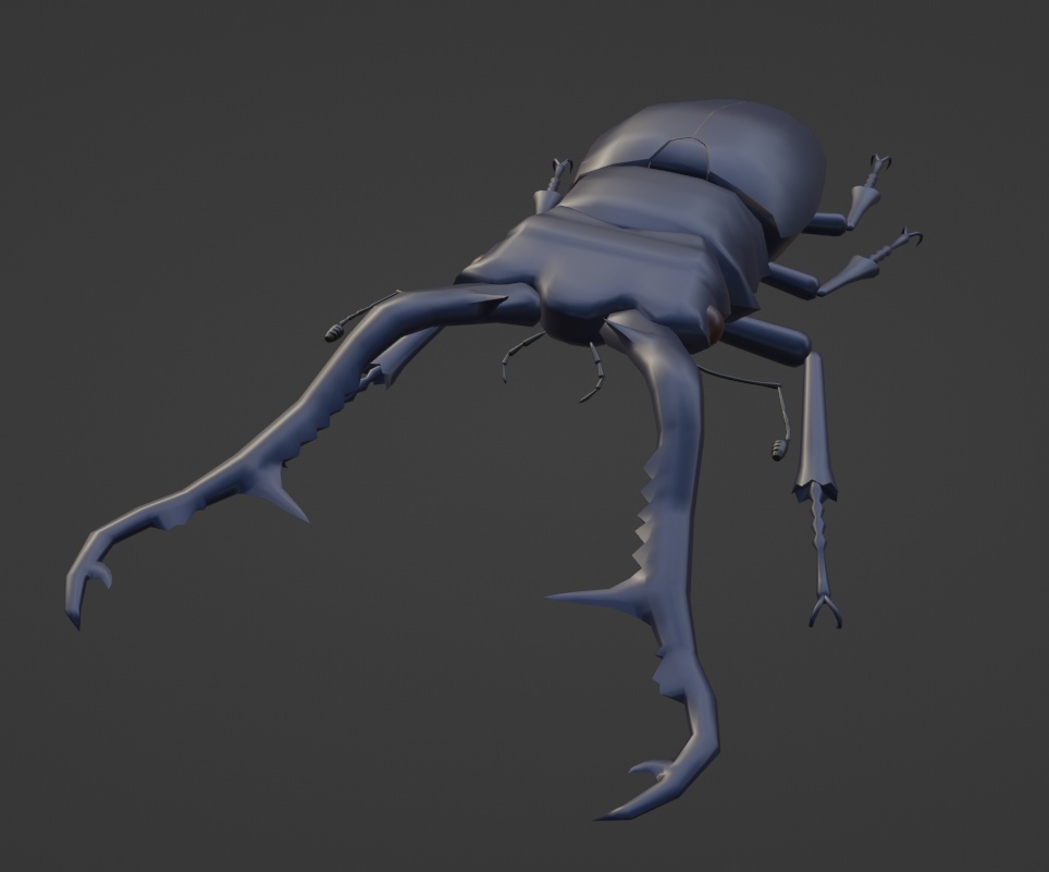 【VRChat想定】クワガタムシDXセット