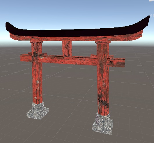 無料【VRC想定3Dモデル】鳥居