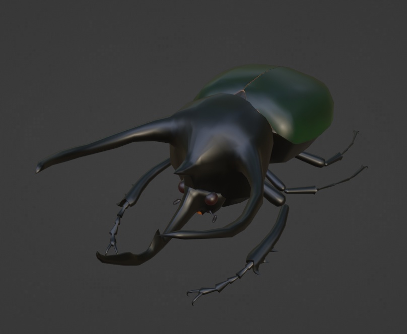 【VRChat想定】カブトムシDXセットver.2