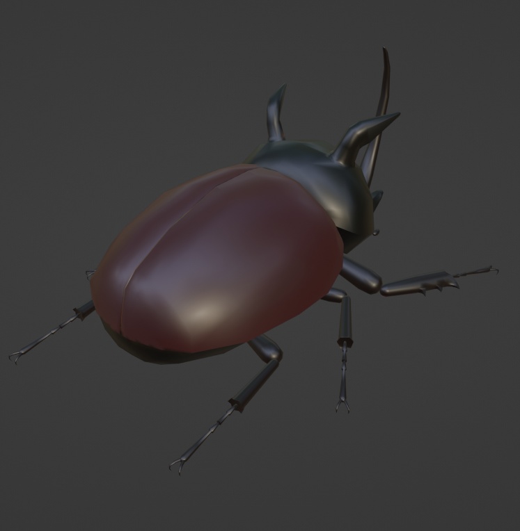 【VRChat想定】カブトムシDXセットver.2