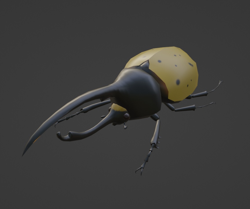 【VRChat想定】カブトムシDXセットver.2