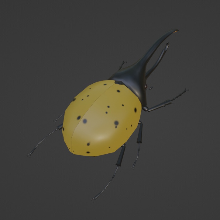 【VRChat想定】カブトムシDXセットver.2