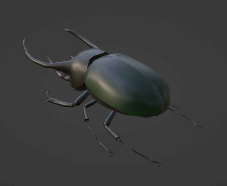 【VRChat想定】カブトムシDXセットver.2