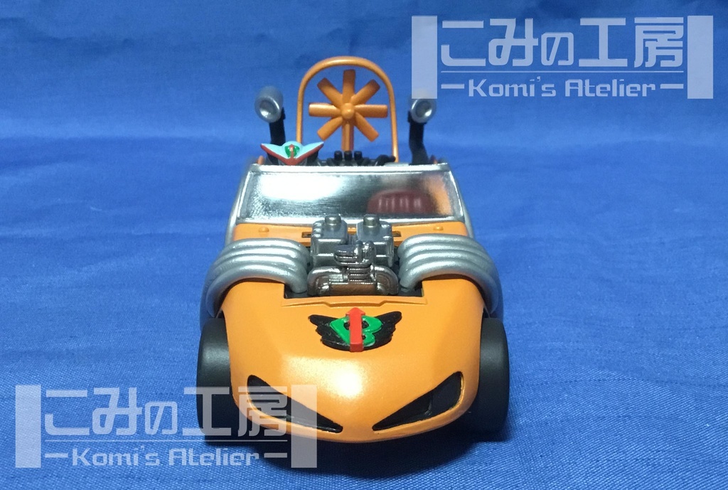 マッハロッド&乗車バロム・1 (未彩色ガレージキット)超人バロム・1 東映版権 ワンフェス2024S限定