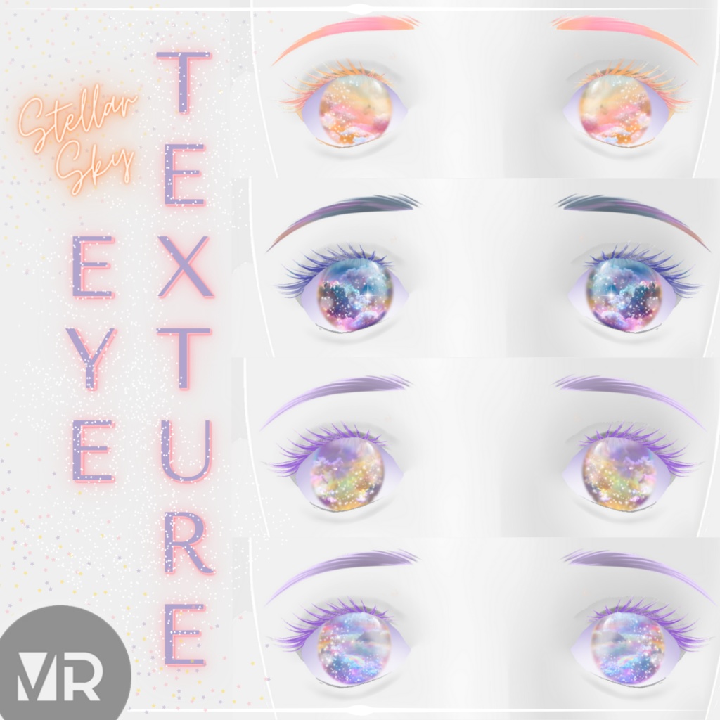【VRoid】Stellar Sky Eye Textures