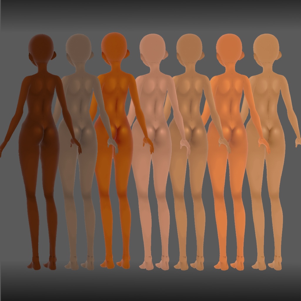 【VRoid】Skin Textures Collection