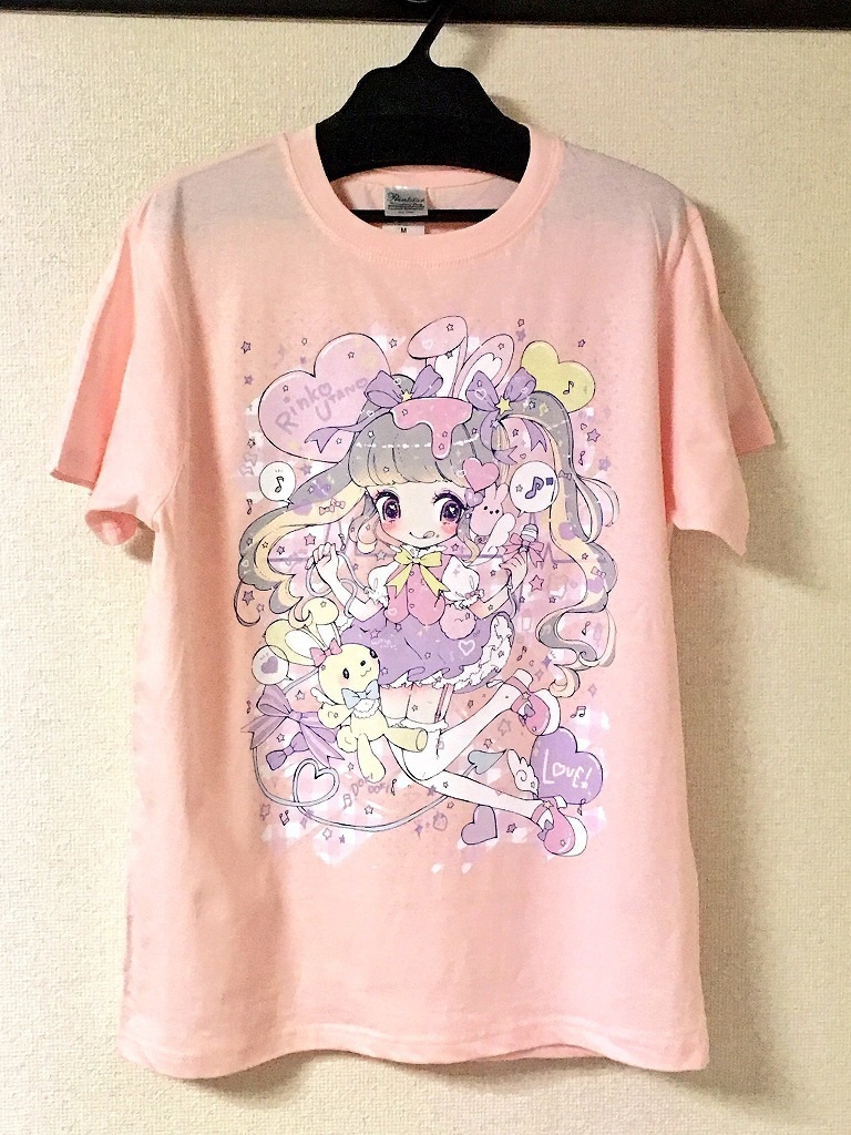 RinkoUtano♡Tee(りんこピンク)