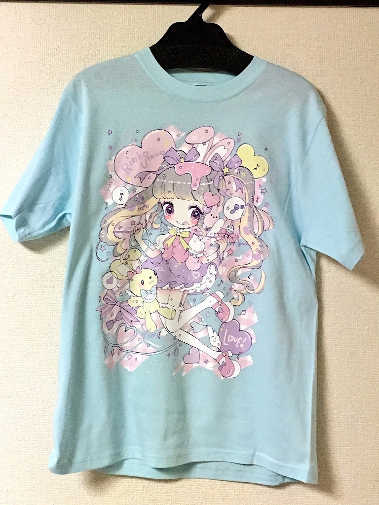 RinkoUtano♡Tee(りんこブルー)