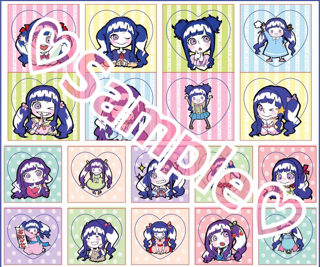 RinkoUtano♡フレークシール