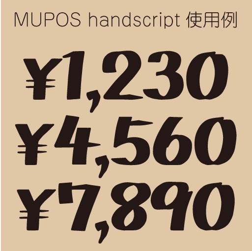 Mupos handscript