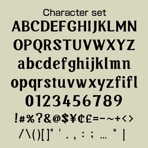 Inscripta bold condensed