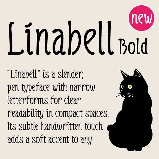 Linabell Bold（リナベル ボールド）