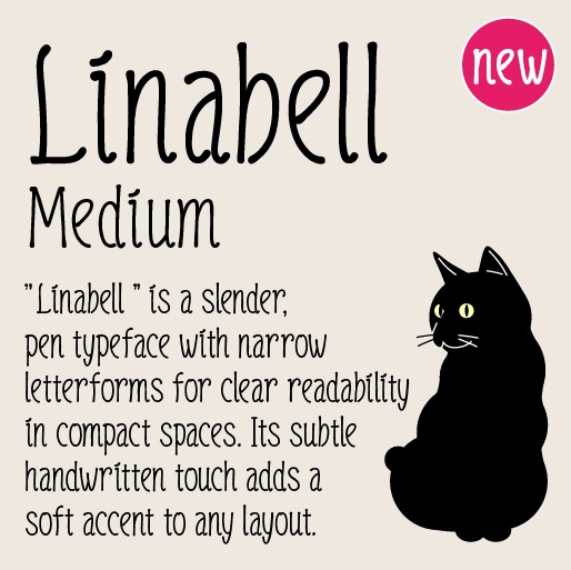 Linabell Medium（リナベル ミディアム）