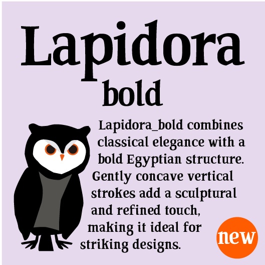 Lapidora bold(ラピドラ ボールド)