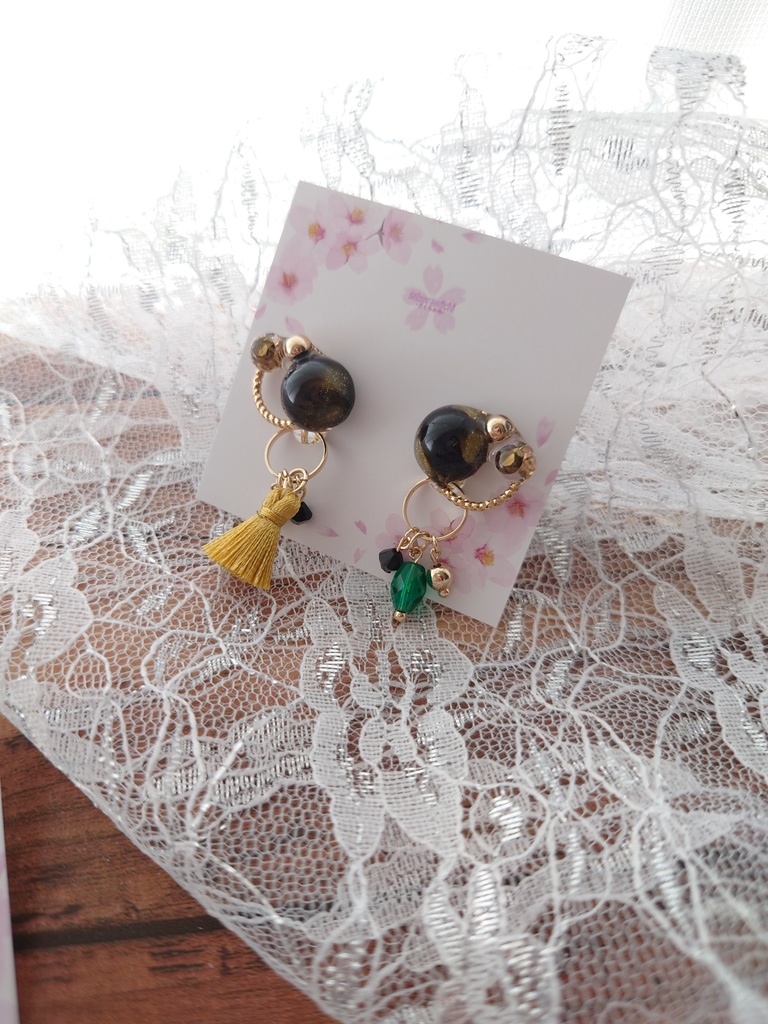 黒闇 ピアス/イヤリング