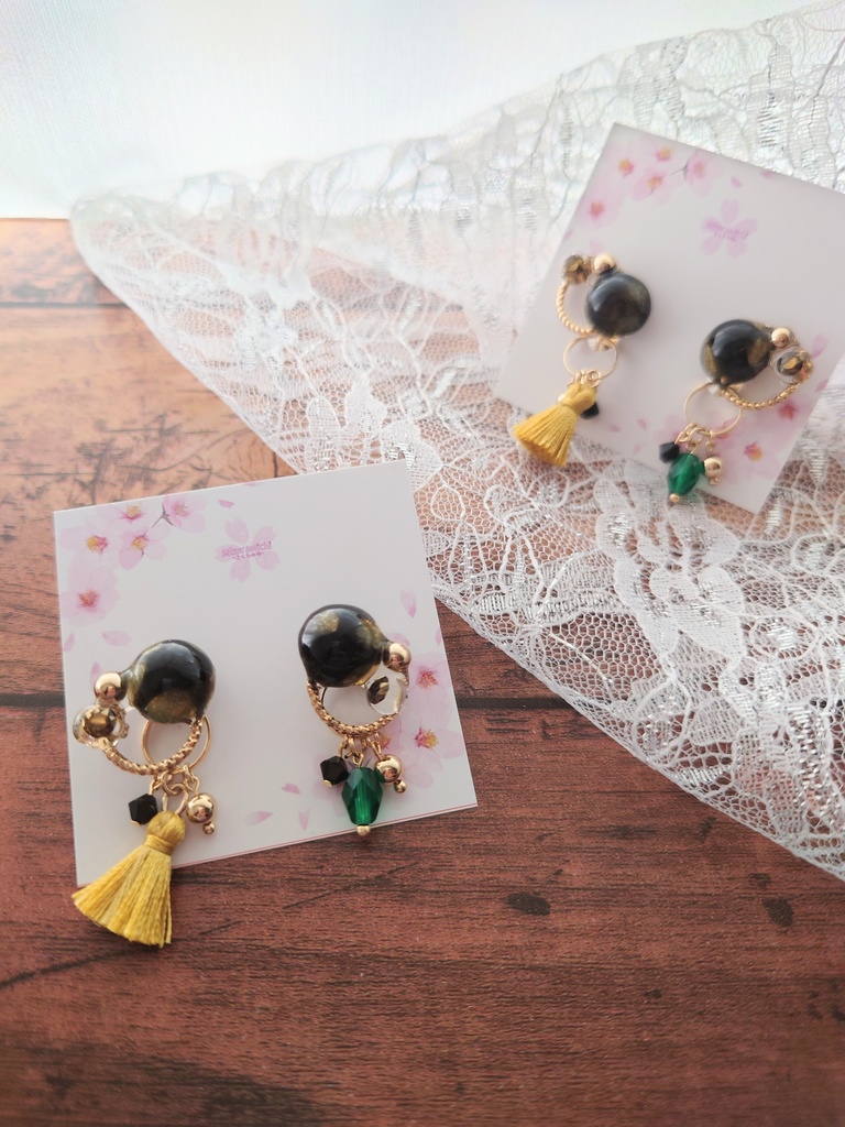 黒闇 ピアス/イヤリング
