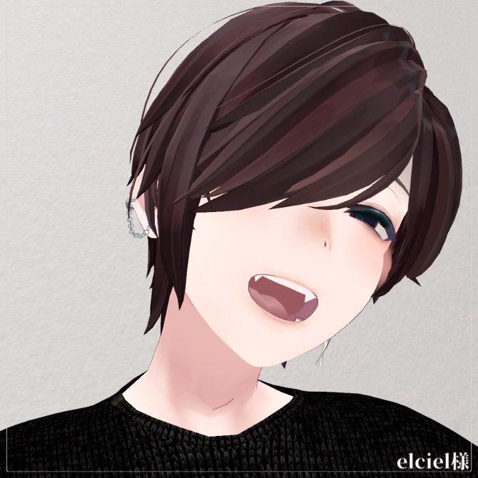 💗【FREE/無料】Maki100Type❥動くまばたきFace&PoseAnimations ⌖ ݁˚