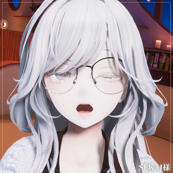 💗【FREE/無料】Shinra100Type❥動くまばたきFace&PoseAnimations ⌖ ݁˚