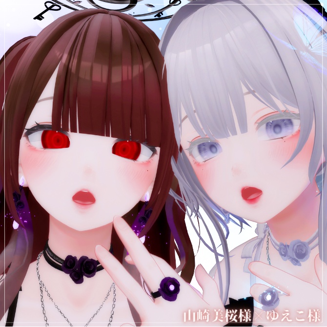 💗【FREE/無料】Shinra100Type❥動くまばたきFace&PoseAnimations ⌖ ݁˚
