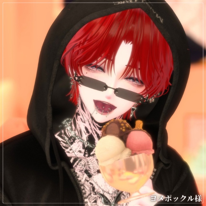 💗【FREE/無料】Minase100Type❥動くまばたきFace&PoseAnimations ⌖ ݁˚