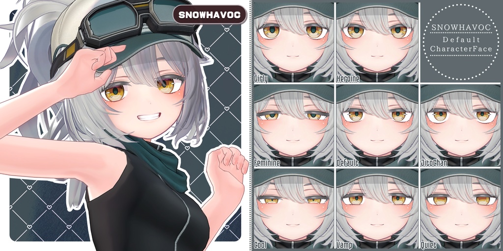 💗11/23【FREE/80avatar】FaceAnimation❥集会コラボNovelty🔐💕