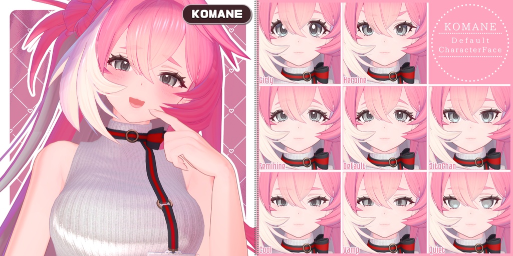 💗6/24【FREE/110avatar】FaceAnimation❥集会コラボNovelty🔐💕