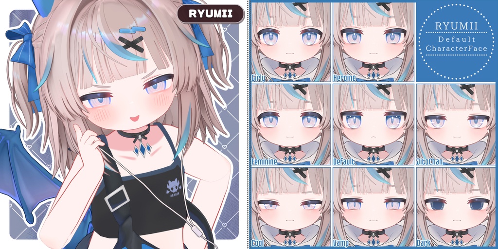 💗6/24【FREE/110avatar】FaceAnimation❥集会コラボNovelty🔐💕