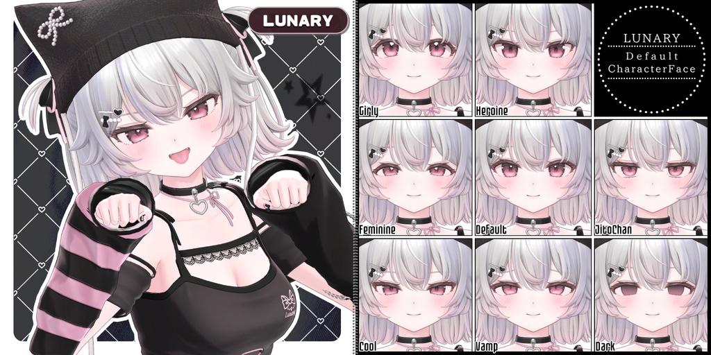 💗5/28【FREE/104avatar】FaceAnimation❥集会コラボNovelty🔐💕