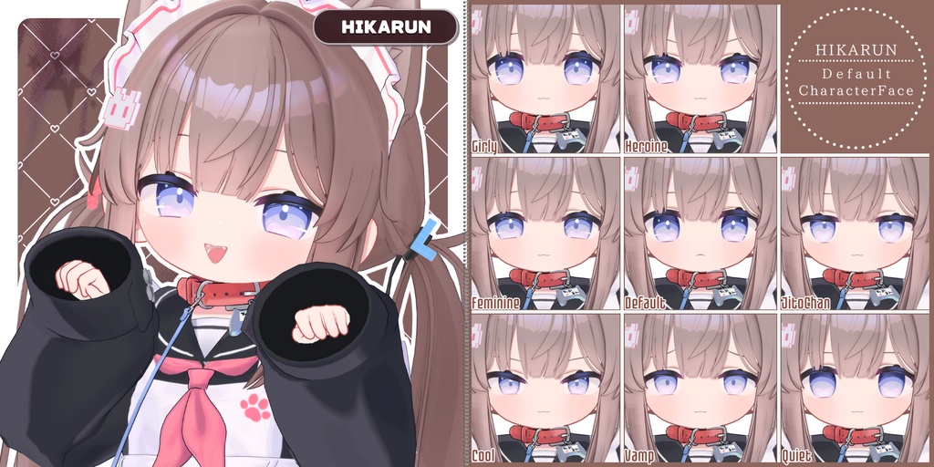 💗1/18【FREE/86avatar】FaceAnimation❥集会コラボNovelty🔐💕