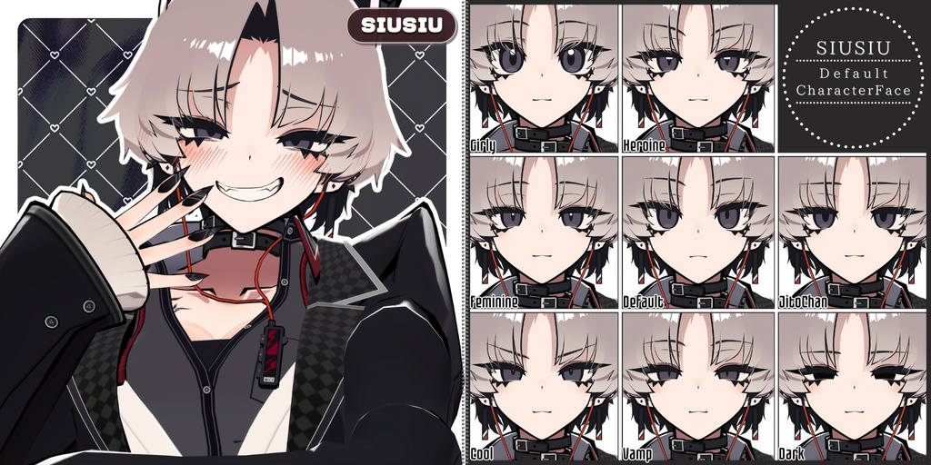 !!SALE~8.31 !! 💗【FREE/117avatar】FaceAnimation❥集会コラボNovelty🔐💕