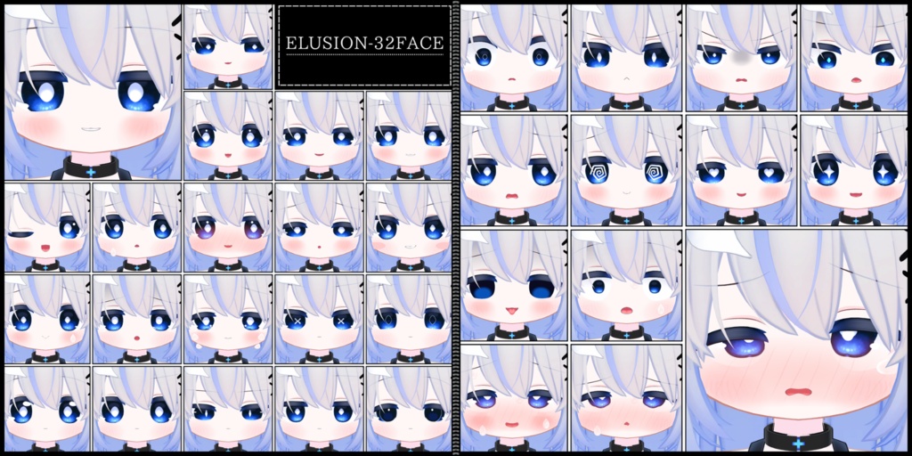 💗【FREE/74avatar】FaceAnimation❥集会コラボNovelty🔐💕
