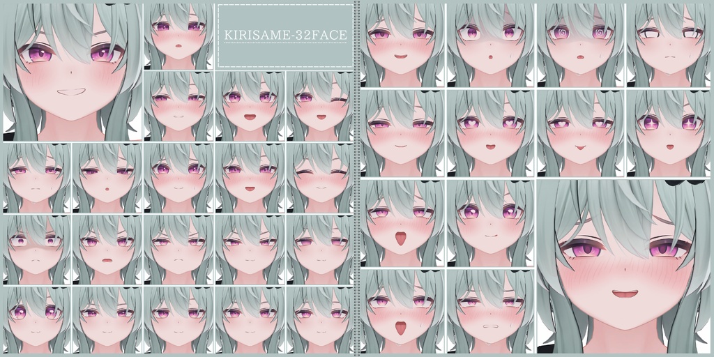 !!SALE~8.31 !! 💗【FREE/117avatar】FaceAnimation❥集会コラボNovelty🔐💕