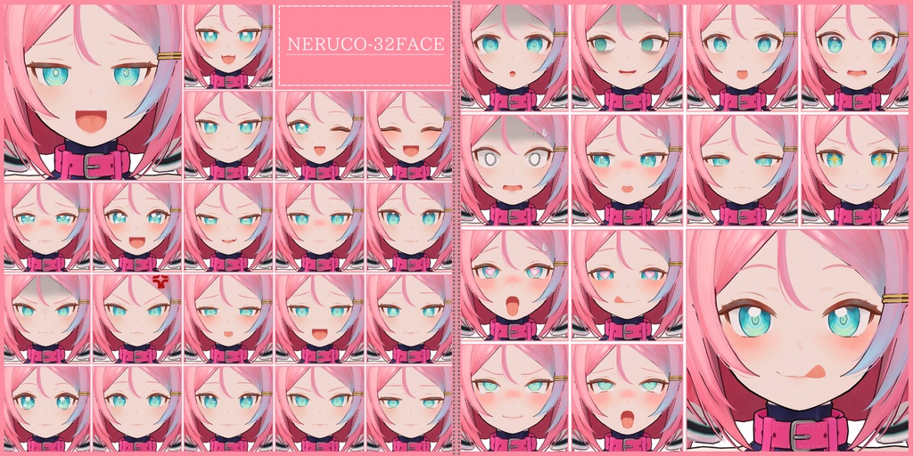 💗5/28【FREE/104avatar】FaceAnimation❥集会コラボNovelty🔐💕
