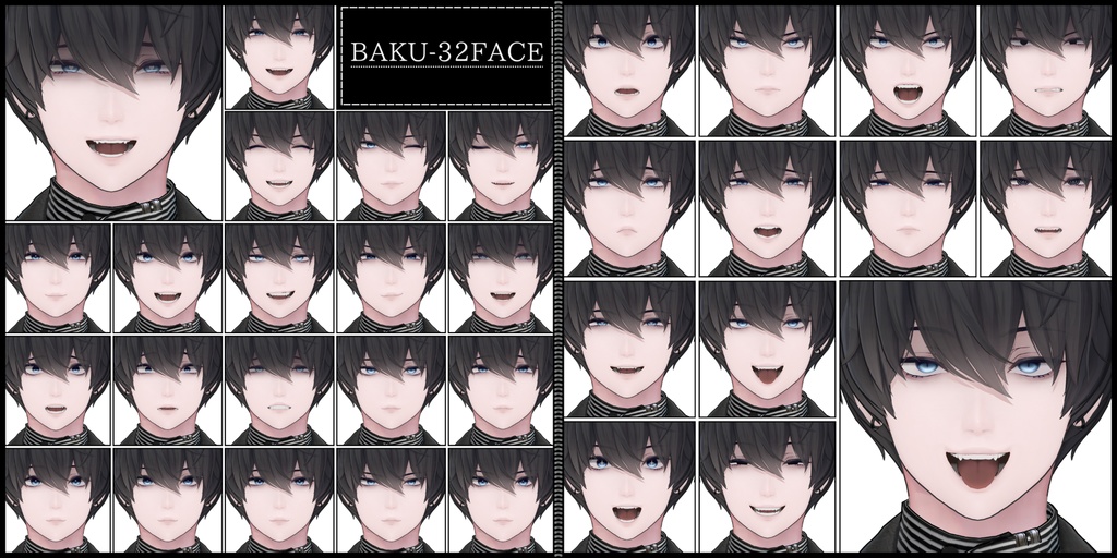 💗2/21【FREE/90avatar】FaceAnimation❥集会コラボNovelty🔐💕