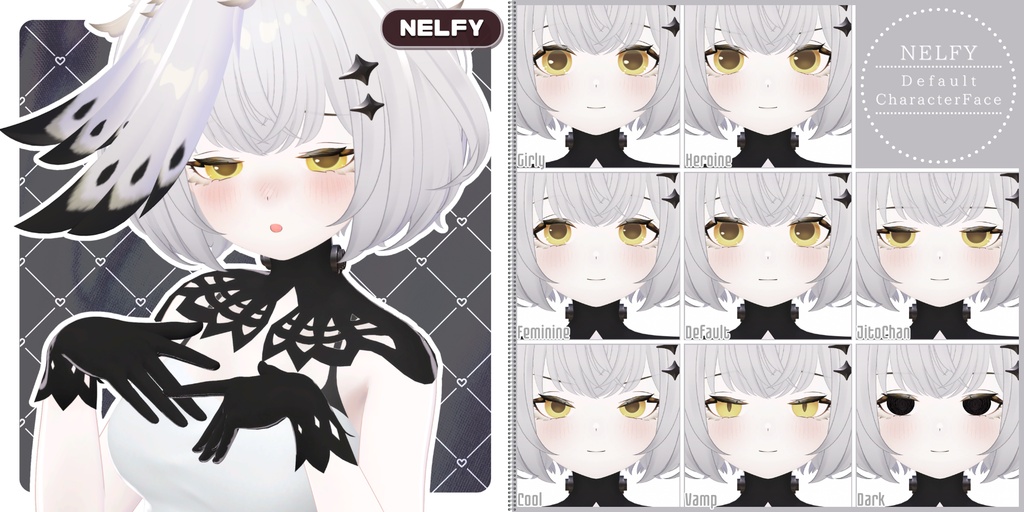 💗7/2【FREE/113avatar】FaceAnimation❥集会コラボNovelty🔐💕