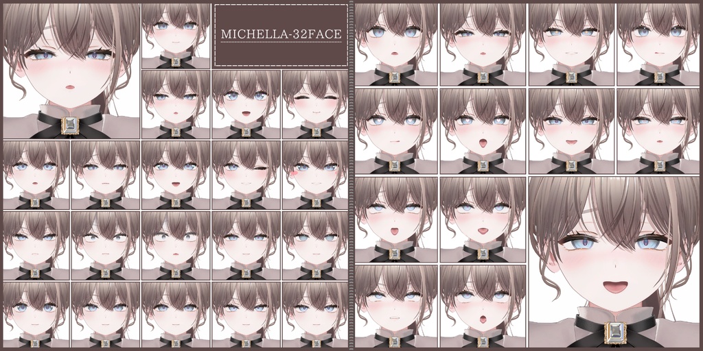 💗10.6up【FREE/120avatar】FaceAnimation❥集会コラボNovelty🔐💕