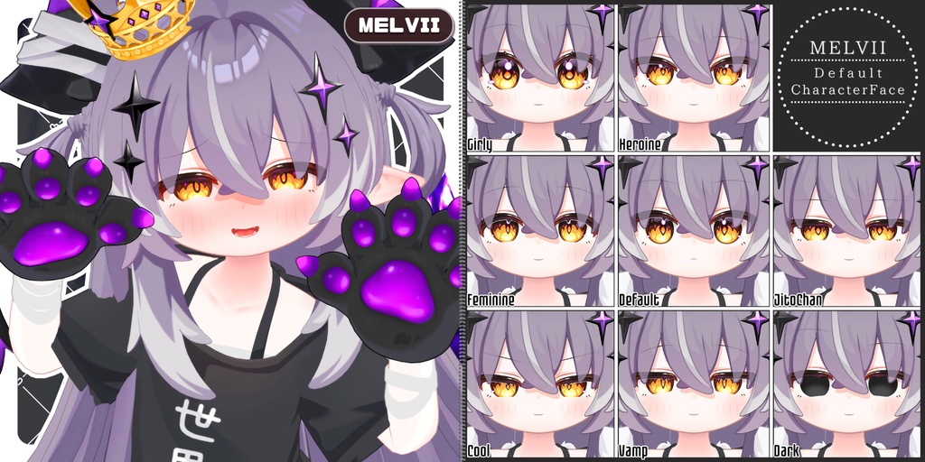 💗【FREE/118avatar】FaceAnimation❥集会コラボNovelty🔐💕