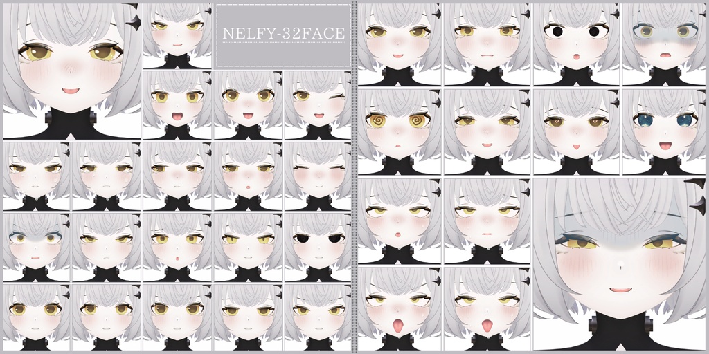 💗7/2【FREE/113avatar】FaceAnimation❥集会コラボNovelty🔐💕