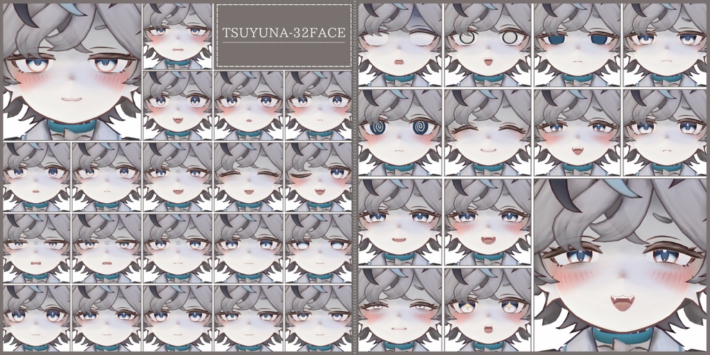 💗12/3【FREE/82avatar】FaceAnimation❥集会コラボNovelty🔐💕