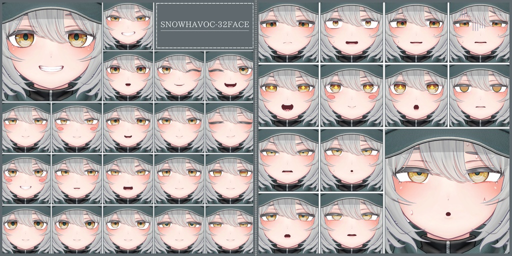 💗11/23【FREE/80avatar】FaceAnimation❥集会コラボNovelty🔐💕