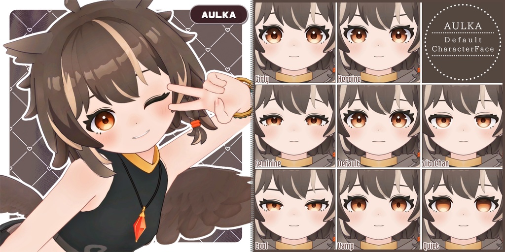 💗【FREE/74avatar】FaceAnimation❥集会コラボNovelty🔐💕